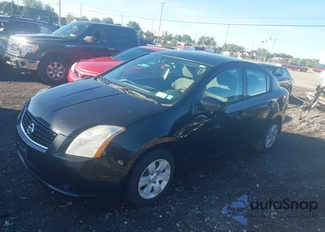 2008 Nissan Sentra 2.0/2.0S/2.0Sl from USA, damaged, VIN 3N1AB61E48L755875